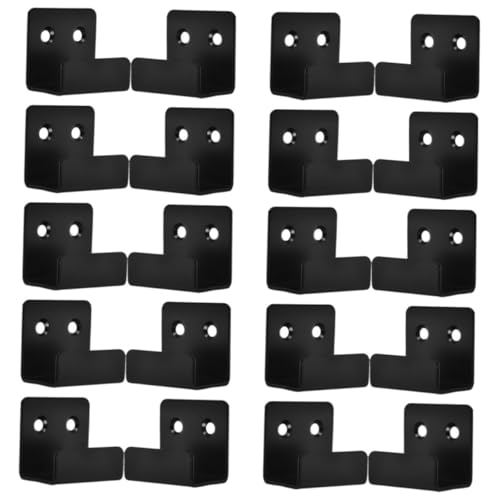 TOPBATHY 20 Stück Teiliges Edelstahl Fliesen Wandhalterung mit Schwarzer Beschichtung Feuchtigkeitsbeständige Stabile Wandhaken für Bad Küche Zuverlässiger Fliesenhalter mit Sicherem TOPBATHY 20 Stück Teiliges Edelstahl Fliesen Wandhalterung mit Schwarzer Beschichtung Feuchtigkeitsbeständige Stabile Wandhaken für Bad Küche Zuverlässiger Fliesenhalter mit Sicherem von TOPBATHY