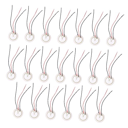 TOPBATHY 20 Stück Teiliges Piezoelektrisches Stahlplatten Akustische Tonabnehmer Ersatzteile für Gitarren und Elektronikgeräte Praktische Miniatur ausführung Einfache Zufällige Farbe TOPBATHY 20 Stück Teiliges Piezoelektrisches Stahlplatten Akustische Tonabnehmer Ersatzteile für Gitarren und Elektronikgeräte Praktische Miniatur ausführung Einfache Zufällige Farbe von TOPBATHY