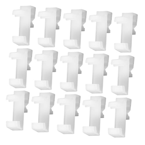 TOPBATHY 20 Stück Teiliges Weiße Blindclips Versteckte Kunststoffhalter für Horizontale Jalousien Langlebige und Einfache Installation für Fensterdekoration und Wohnaccessoires TOPBATHY 20 Stück Teiliges Weiße Blindclips Versteckte Kunststoffhalter für Horizontale Jalousien Langlebige und Einfache Installation für Fensterdekoration und Wohnaccessoires von TOPBATHY