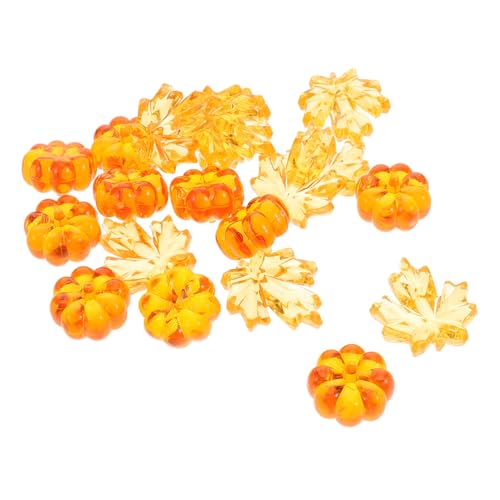 TOPBATHY Thanksgiving Vase Füller Kit 20 Stück Kürbis Maple Leaf Chars Elegante Kerze Perlen Für Herbst TOPBATHY Thanksgiving Vase Füller Kit 20 Stück Kürbis Maple Leaf Chars Elegante Kerze Perlen Für Herbst von TOPBATHY