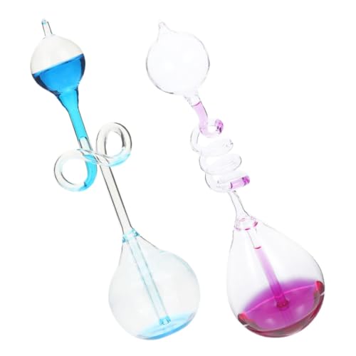 TOPBATHY 2St Sanduhr mit Temperaturmessung Kreatives Glastimer Thermometer Dekoration temperaturfühler Handkessel Flüssigkeitstimer Glas-Timer Moderne Sanduhr farbige Flüssigkeit TOPBATHY 2St Sanduhr mit Temperaturmessung Kreatives Glastimer Thermometer Dekoration temperaturfühler Handkessel Flüssigkeitstimer Glas-Timer Moderne Sanduhr farbige Flüssigkeit von TOPBATHY