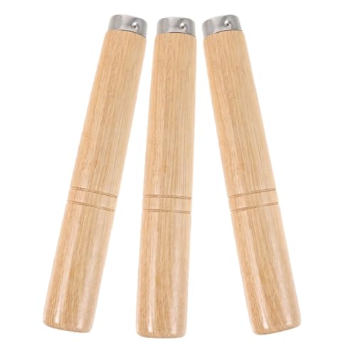 TOPBATHY 3 Stück Kellengriffe Aus Massivholz für Herd Pfannenwender Bratpfannengriff Abnehmbarer Ersatzgriff Aus Holz Ergonomischer Griff TOPBATHY 3 Stück Kellengriffe Aus Massivholz für Herd Pfannenwender Bratpfannengriff Abnehmbarer Ersatzgriff Aus Holz Ergonomischer Griff von TOPBATHY