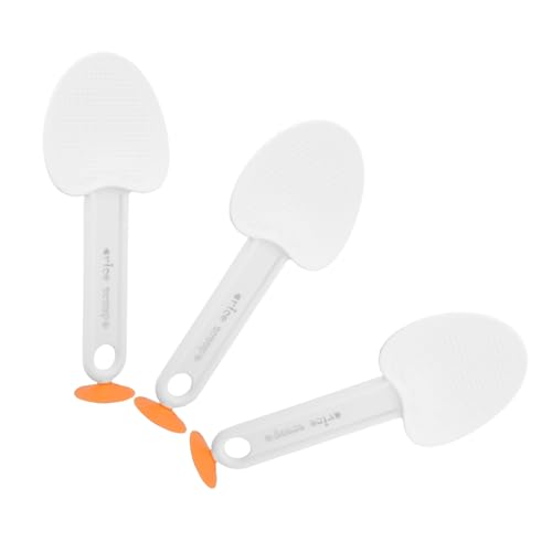 TOPBATHY 3 Stück Rutschfeste Antihaft Plastikspatel für Reiskocher Ergonomischer Griff für Müheloses Servieren von TOPBATHY