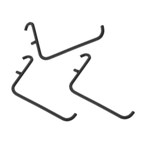 TOPBATHY 3 Stück Teiliges Robuste Eisen Pegboard Haken mit Emaillierter Oberfläche Vielseitige Werkzeughalter für Werkstatt und Garage Praktische Lochwand Halter zur Ordentlichen von TOPBATHY