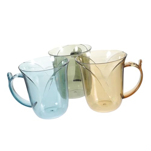 TOPBATHY 3 Stück Teiliges Zahnputzbecher aus Transparentem Kunststoff Langlebig und Bruchsicher mit Zahnbürstenhalter Funktion Platzsparend und Leicht zu Reinigen Geeignet für Badezimmer TOPBATHY 3 Stück Teiliges Zahnputzbecher aus Transparentem Kunststoff Langlebig und Bruchsicher mit Zahnbürstenhalter Funktion Platzsparend und Leicht zu Reinigen Geeignet für Badezimmer von TOPBATHY