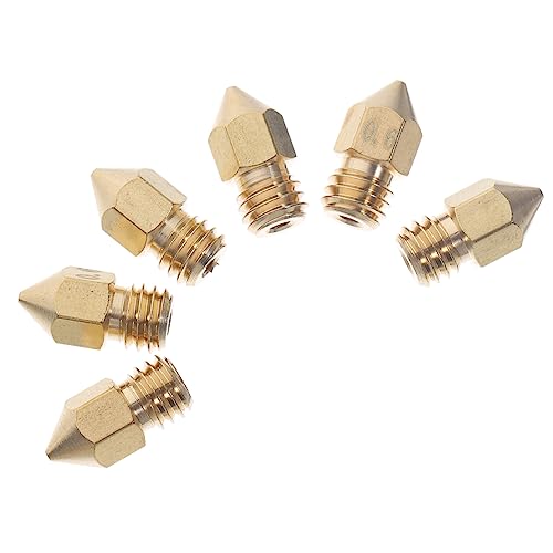 TOPBATHY 30 Stück 3d -druckdüse Hotend-düse 0,6 3d-druckerdüse Extruderdüse 3d Drucker Extruder-düsen-set Extruderdüse Für 3d-drucker Düsen Für 3d-drucker Spitze Düsen 0,6 Mm Düse Messing von TOPBATHY