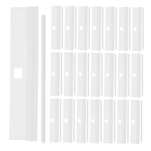 TOPBATHY 30 Stück Robuste Kunststofflamellen für Fenster Einfache Installation und Sofortige Aufwertung für Zuhause TOPBATHY 30 Stück Robuste Kunststofflamellen für Fenster Einfache Installation und Sofortige Aufwertung für Zuhause von TOPBATHY