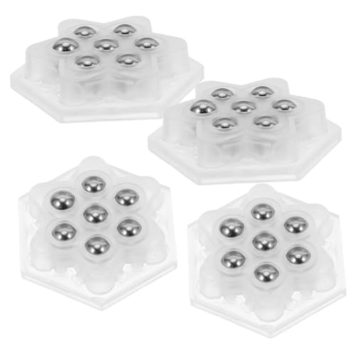 TOPBATHY 32 Stück Selbstklebende Mini-transportlager aus Edelstahl Geräuschlose -drehbare Möbelrollen für Koffer Aufbewahrungsboxen Leichte Lasten Werkzeugfreie Montage Kratzschonend TOPBATHY 32 Stück Selbstklebende Mini-transportlager aus Edelstahl Geräuschlose -drehbare Möbelrollen für Koffer Aufbewahrungsboxen Leichte Lasten Werkzeugfreie Montage Kratzschonend von TOPBATHY