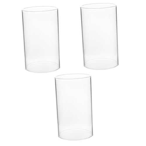 TOPBATHY 3st Kerzenschirm Spülen Flammenlose Kerze Led Lichter Inhaber Kerze Dose Fenster Im Freien Vasen Erreichen Käfig Verbrennung Aus Transparent Glas Mit Hohem Borosilikatgehalt TOPBATHY 3st Kerzenschirm Spülen Flammenlose Kerze Led Lichter Inhaber Kerze Dose Fenster Im Freien Vasen Erreichen Käfig Verbrennung Aus Transparent Glas Mit Hohem Borosilikatgehalt von TOPBATHY