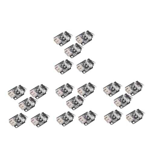 TOPBATHY 4 Sätze Limit Switch Zubehör Normalerweise 3d-druckerteile Grenze Kontrolle Mikroschalter Für 3d-drucker 3d Drucker Zubehör 3d-drucker-limit Mini Schwarz Pcb-board 5 Stück * 4 von TOPBATHY