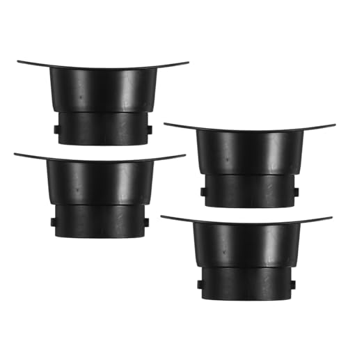 TOPBATHY 4 Stück Mixer Deckel Dichtungsringe Spritzschutz für Küchenmaschinen für Verschiedene Mixer Modelle Leicht zu Installieren Verhindert Auslaufen und Sorgt für Sauberes Arbeiten von TOPBATHY