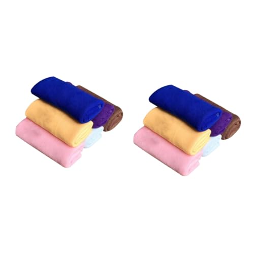 TOPBATHY 4 Stück Reinigungstuch mikrofaser Tuch Microfiber Cloth mikrofaser-handtücher Microfibre Towel Microfiber Towel feuchttücher Hygienetücher Textmarker-Tücher Mikrofaser-Tafeltücher von TOPBATHY
