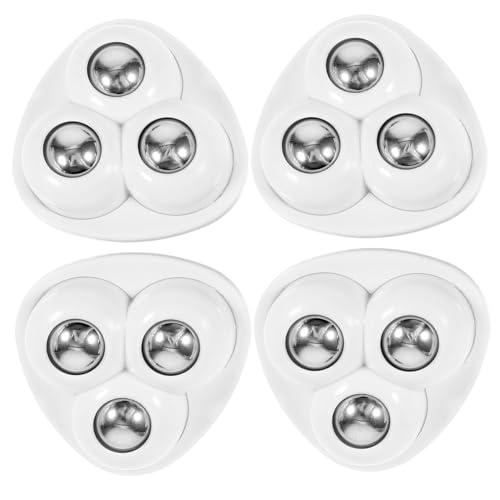 TOPBATHY 4 Stück Selbstklebende Kugelrolle Für Rollen Selbstklebende Lenkrolle Solide Geräterollen Bewegliche Ersatz Möbelgleiter Lenkrollen Kleine Räder Stahl Weiß TOPBATHY 4 Stück Selbstklebende Kugelrolle Für Rollen Selbstklebende Lenkrolle Solide Geräterollen Bewegliche Ersatz Möbelgleiter Lenkrollen Kleine Räder Stahl Weiß von TOPBATHY