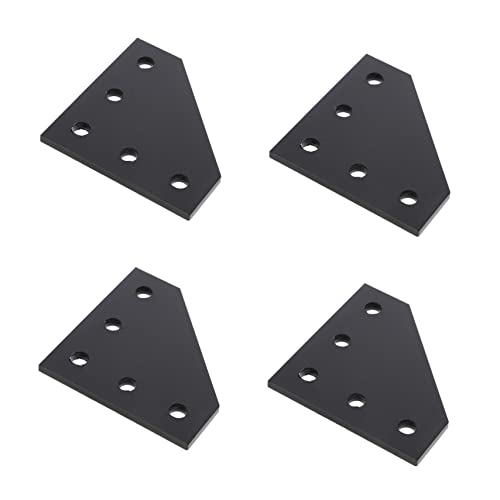 TOPBATHY 4 Stück Teiliges Eckverbindungsplatten mit Löchern Dicke für Aluminiumprofile Glatte Oberfläche Stabile Montage TOPBATHY 4 Stück Teiliges Eckverbindungsplatten mit Löchern Dicke für Aluminiumprofile Glatte Oberfläche Stabile Montage von TOPBATHY