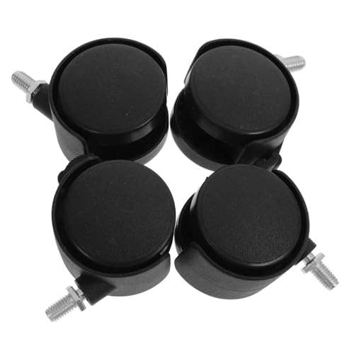 TOPBATHY 4 Stück Teiliges Möbelrollen Drehbaren Doppelrollen mit Bremse ohne Robuste Pp lenkrollen für Bürostühle Schreibtisch Schrank für Hartböden und Teppiche TOPBATHY 4 Stück Teiliges Möbelrollen Drehbaren Doppelrollen mit Bremse ohne Robuste Pp lenkrollen für Bürostühle Schreibtisch Schrank für Hartböden und Teppiche von TOPBATHY
