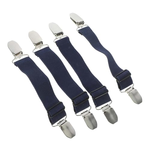 TOPBATHY 4 Stück Teiliges Verstellbares Hosenclip für Radfahren Elastische Windschutz Hosenhalter für Damen und Herren Stabil und Vielseitig Einsetzbar TOPBATHY 4 Stück Teiliges Verstellbares Hosenclip für Radfahren Elastische Windschutz Hosenhalter für Damen und Herren Stabil und Vielseitig Einsetzbar von TOPBATHY