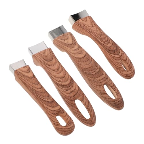 TOPBATHY 4 Stück Universal Pot Griff Pfannengriffgriff Ersatz für den Pfannengriff aus Holz abnehmbarer Griff für Kochgeschirr Austausch Bakelit Khaki TOPBATHY 4 Stück Universal Pot Griff Pfannengriffgriff Ersatz für den Pfannengriff aus Holz abnehmbarer Griff für Kochgeschirr Austausch Bakelit Khaki von TOPBATHY