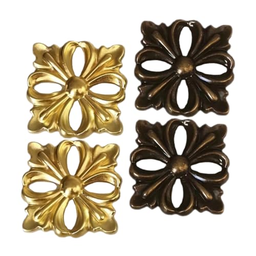 TOPBATHY 4 Stück Zinklegierung Möbel Applikationen Vintage Säulendekor Möbelverzierung für Schrank Kommode Langlebige Hohlgearbeitete Ornamente Stilvolle Farben Ansprechendes Design TOPBATHY 4 Stück Zinklegierung Möbel Applikationen Vintage Säulendekor Möbelverzierung für Schrank Kommode Langlebige Hohlgearbeitete Ornamente Stilvolle Farben Ansprechendes Design von TOPBATHY