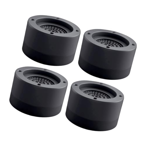 TOPBATHY 4 Stücke Stoßdämpfer Waschmaschine Anti Waschmaschine Caster Matten Vibration Pads Kühlschrank Füße TPU von TOPBATHY