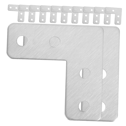 TOPBATHY 40 Stück Teiliges Edelstahl Winkelverbinder Rostfrei Schwerlast Möbel Eckverbinder für Schrank Fenster Tisch Möbelbefestigung Robust Langlebig TOPBATHY 40 Stück Teiliges Edelstahl Winkelverbinder Rostfrei Schwerlast Möbel Eckverbinder für Schrank Fenster Tisch Möbelbefestigung Robust Langlebig von TOPBATHY