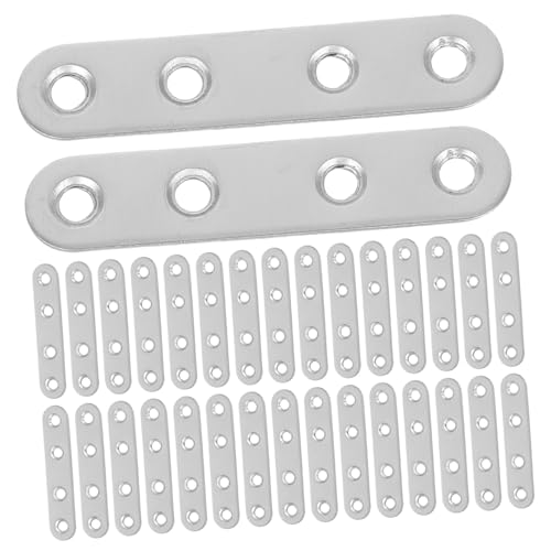 TOPBATHY 40 Stück Teiliges Flachwinkel aus Edelstahl Verstärkte Korrosionsbeständige Möbelverbinder mit Lochabstand Schwere Montagewinkel für Schränke Ablagen Werkbänke TOPBATHY 40 Stück Teiliges Flachwinkel aus Edelstahl Verstärkte Korrosionsbeständige Möbelverbinder mit Lochabstand Schwere Montagewinkel für Schränke Ablagen Werkbänke von TOPBATHY