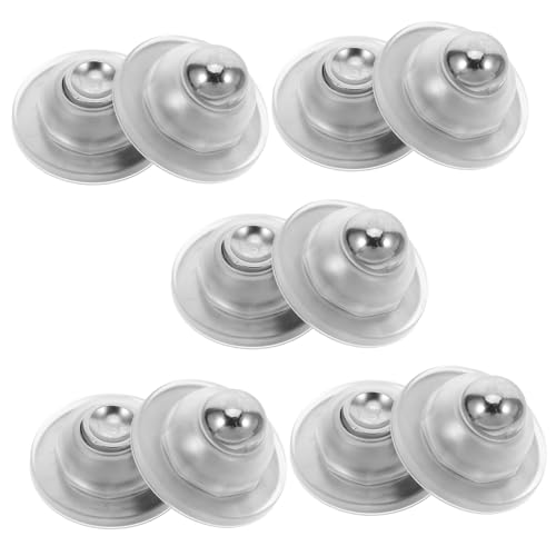 TOPBATHY 5 Sätze Transparenter Türstopper mit Magnetfunktion Geräuschlos Selbstklebend Kollisions Türhalter für Zuhause Büro Wohnmobil und Camping von TOPBATHY