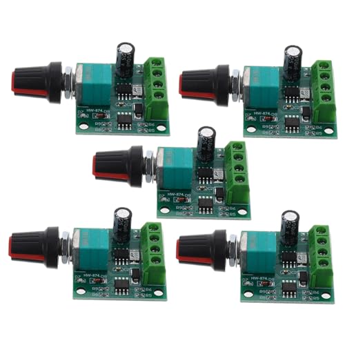 TOPBATHY 5 Stück Pwm Dc Motor Drehzahlregler mit Schalterfunktion für Präzise Geschwindigkeitseinstellung Vielseitig Einsetzbar in Elektronik Modellbau und Maschinensteuerung TOPBATHY 5 Stück Pwm Dc Motor Drehzahlregler mit Schalterfunktion für Präzise Geschwindigkeitseinstellung Vielseitig Einsetzbar in Elektronik Modellbau und Maschinensteuerung von TOPBATHY