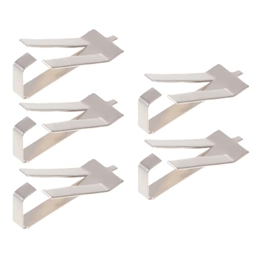 TOPBATHY 5 Stück Teiliges Glasbett clips aus Federstahl Stabile Klemmen Drucker heizbettglasplattform Robust und Einfach zu Montieren Kompatibel für Ender und Andere Modelle von TOPBATHY