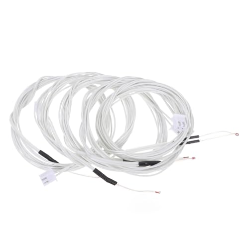 TOPBATHY 5 Stück Teiliges Ntc Thermistor Temperaturbeständiger Ersatz temperatursensor mit Weißem Stecker Langlebiger Heizblock sensor für Präzise Drucküberwachung TOPBATHY 5 Stück Teiliges Ntc Thermistor Temperaturbeständiger Ersatz temperatursensor mit Weißem Stecker Langlebiger Heizblock sensor für Präzise Drucküberwachung von TOPBATHY