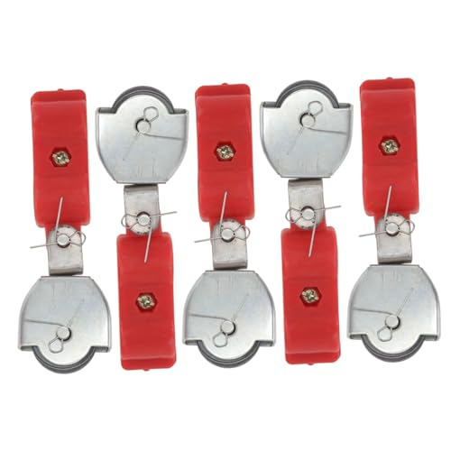 TOPBATHY 5 Stück Teiliges Schwerlast Umlenkrollen aus Robuste Drahtseil für Industrie Hebezeuge Langlebige Seilrollen mit Hoher Tragkraft Geeignet für Flaschenzüge und Kabelzüge TOPBATHY 5 Stück Teiliges Schwerlast Umlenkrollen aus Robuste Drahtseil für Industrie Hebezeuge Langlebige Seilrollen mit Hoher Tragkraft Geeignet für Flaschenzüge und Kabelzüge von TOPBATHY