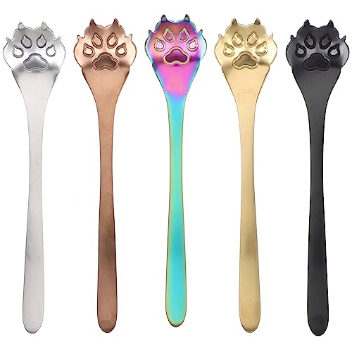 TOPBATHY 5st Vorspeiselöffel Vorspeise Löffel Mini-teelöffel Kaffeelöffel Kleiner Rührlöffel Dessertlöffel Espressolöffel Kochlöffel Kreativer Löffel Besteck Löffel Konzentrieren TOPBATHY 5st Vorspeiselöffel Vorspeise Löffel Mini-teelöffel Kaffeelöffel Kleiner Rührlöffel Dessertlöffel Espressolöffel Kochlöffel Kreativer Löffel Besteck Löffel Konzentrieren von TOPBATHY