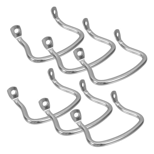 TOPBATHY 6 Stück Teiliges Edelstahl Topfgriffe Ersatz Abnehmbare Hitzebeständige Seiten Griffe für Einzelgriff Töpfe Robuste Kochgeschirr Zubehör für Vielseitige Küchenanwendung TOPBATHY 6 Stück Teiliges Edelstahl Topfgriffe Ersatz Abnehmbare Hitzebeständige Seiten Griffe für Einzelgriff Töpfe Robuste Kochgeschirr Zubehör für Vielseitige Küchenanwendung von TOPBATHY