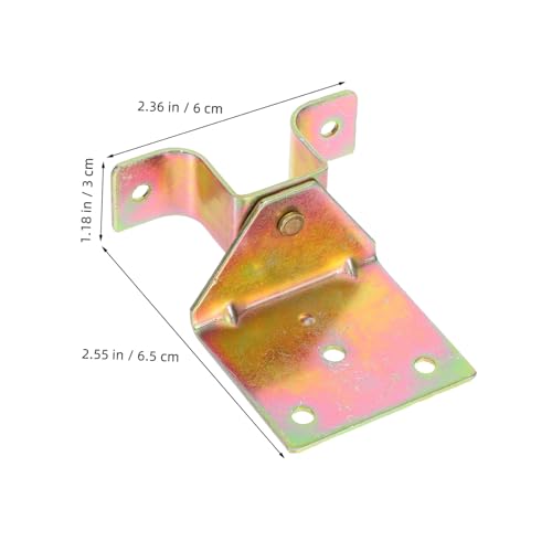 TOPBATHY 6 Stück Teiliges Möbelverbindungs Winkelverbinder aus Hochfestem Material für Tischbeine Schrankmontage und Holzmöbel Belastbar Langlebig Quadratisches Design von TOPBATHY