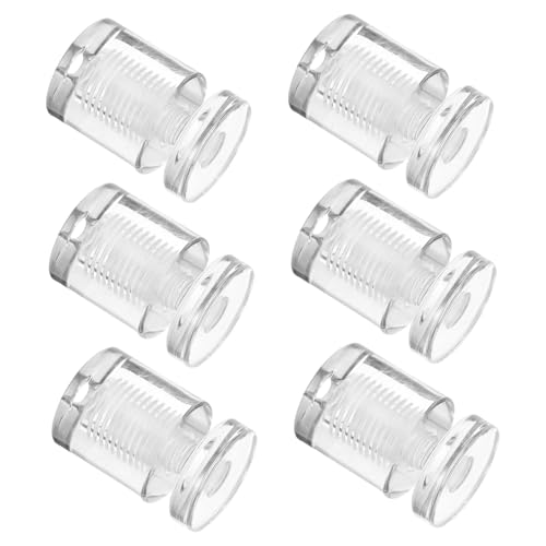 TOPBATHY 6 Stück Teiliges Transparentes Montage-hardware Unsichtbare Wandbefestigung Schrauben für Acrylglas Schilderrahmen Befestigung Stabile Wiederverwendbare Werbetafeln Halterung für TOPBATHY 6 Stück Teiliges Transparentes Montage-hardware Unsichtbare Wandbefestigung Schrauben für Acrylglas Schilderrahmen Befestigung Stabile Wiederverwendbare Werbetafeln Halterung für von TOPBATHY