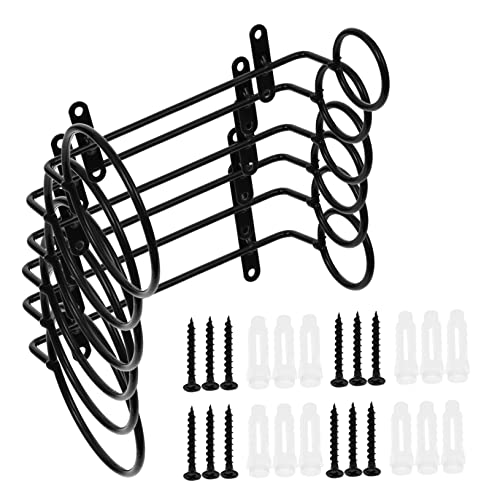 TOPBATHY 6 Stück Teiliges Wand Weinregal aus Kreative Aufbewahrung für Flaschen Platzsparendes Design für Zuhause oder Gastronomie Stilvolle Präsentation Ihrer Weinsammlung von TOPBATHY