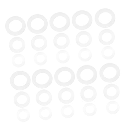 TOPBATHY 60 Stück Teiliges Flachdichtungsring für Duschbrause Schlauch und Balgrohr Dichtungsringe Langlebig Flexibel aus Hochwertigem Material für Sanitäranschlüsse TOPBATHY 60 Stück Teiliges Flachdichtungsring für Duschbrause Schlauch und Balgrohr Dichtungsringe Langlebig Flexibel aus Hochwertigem Material für Sanitäranschlüsse von TOPBATHY