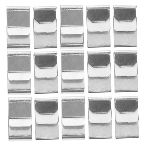 TOPBATHY 75 Stück Kabelbügelclip Clip für Solarpanel Kabelclips für Solarpanels Photovoltaik-Kabelklemme Kleiderbügelhalter aus Metall Drahtseil-Kabelclip-Klemme Federstahl Silber TOPBATHY 75 Stück Kabelbügelclip Clip für Solarpanel Kabelclips für Solarpanels Photovoltaik-Kabelklemme Kleiderbügelhalter aus Metall Drahtseil-Kabelclip-Klemme Federstahl Silber von TOPBATHY