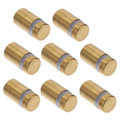 TOPBATHY 8 Stück Abstandsschrauben Teiliges Set für Werbeschilder Rostfrei Robust Installieren für Büro Supermärkte und Geschäfte TOPBATHY 8 Stück Abstandsschrauben Teiliges Set für Werbeschilder Rostfrei Robust Installieren für Büro Supermärkte und Geschäfte von TOPBATHY