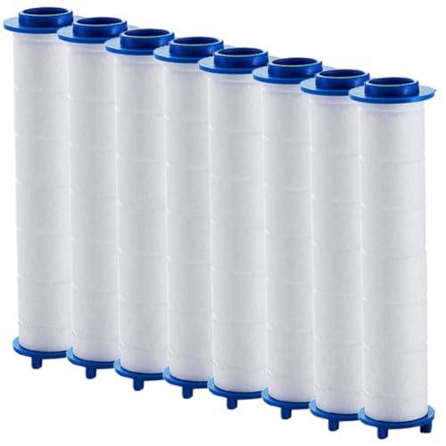 TOPBATHY 8 Stück Teiliges Duschkopf Filter aus Hochwertigem Pp baumwollfilter Hochdruck duschfilter Ersatz für Sauberes Wasser Sediment Schmutzentfernung Einfache Montage Kompatibel mit TOPBATHY 8 Stück Teiliges Duschkopf Filter aus Hochwertigem Pp baumwollfilter Hochdruck duschfilter Ersatz für Sauberes Wasser Sediment Schmutzentfernung Einfache Montage Kompatibel mit von TOPBATHY