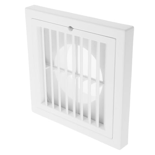 TOPBATHY Abs Lüftungsgitter Quadratisch Wetterfest mit Verstellbaren Lamellen für Balkon Küche Bad Langlebiger Abluftventilationsschutz aus Robustem Abs Material Effiziente Luftzirkulation TOPBATHY Abs Lüftungsgitter Quadratisch Wetterfest mit Verstellbaren Lamellen für Balkon Küche Bad Langlebiger Abluftventilationsschutz aus Robustem Abs Material Effiziente Luftzirkulation von TOPBATHY