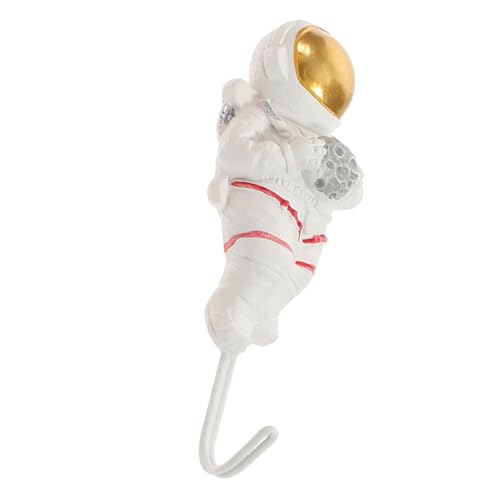 TOPBATHY Astronaut Wandhaken aus Robustem Resin Selbstklebend ohne Bohren Dekorativer Raumfahrer Wandhaken für Handtücher Kleidung und Accessoires Platzsparend Einfache Montage für Bad TOPBATHY Astronaut Wandhaken aus Robustem Resin Selbstklebend ohne Bohren Dekorativer Raumfahrer Wandhaken für Handtücher Kleidung und Accessoires Platzsparend Einfache Montage für Bad von TOPBATHY