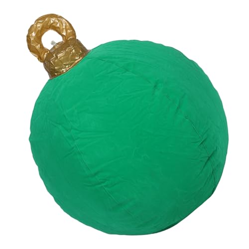 TOPBATHY Aufblasbare Weihnachtskugel aus Weichem Velours PVC Leichte Outdoor Dekoration für Rasen Veranda und Party Schnell Installierbar Wiederverwendbar und Vielseitig Einsetzbar TOPBATHY Aufblasbare Weihnachtskugel aus Weichem Velours PVC Leichte Outdoor Dekoration für Rasen Veranda und Party Schnell Installierbar Wiederverwendbar und Vielseitig Einsetzbar von TOPBATHY