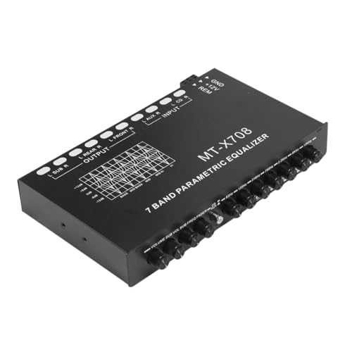 TOPBATHY Auto Equalizer Band Einstellbarer Equalizer für Auto Audio zur Präzisen Klangregelung Kompakt und Langlebig für Fahrzeugmodelle TOPBATHY Auto Equalizer Band Einstellbarer Equalizer für Auto Audio zur Präzisen Klangregelung Kompakt und Langlebig für Fahrzeugmodelle von TOPBATHY