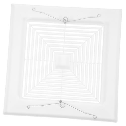 TOPBATHY Badezimmer Lüftungsgitter mit Feder Quadratische Deckenventilator Abdeckung Effiziente Luftzirkulation Einfache Reinigung Kompatibel als Ersatz für Bad Abluftventilator TOPBATHY Badezimmer Lüftungsgitter mit Feder Quadratische Deckenventilator Abdeckung Effiziente Luftzirkulation Einfache Reinigung Kompatibel als Ersatz für Bad Abluftventilator von TOPBATHY