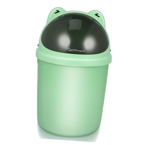 TOPBATHY Cartoon -froschmüll Mastrohrkäfer Klein Küchenmüllbehälter Kleiner Mülleimer Mit Deckel Haushaltsmülleimer Mit Deckel Küchenabfalleimer Mit Deckel Plastik Hellgrün TOPBATHY Cartoon -froschmüll Mastrohrkäfer Klein Küchenmüllbehälter Kleiner Mülleimer Mit Deckel Haushaltsmülleimer Mit Deckel Küchenabfalleimer Mit Deckel Plastik Hellgrün von TOPBATHY