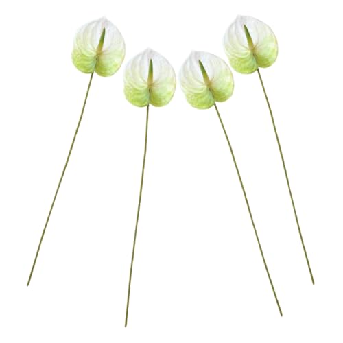 TOPBATHY Anthurium Blumen Künstliche Dekorationen Für Home Hochzeitssträuße Einfaches Blumenarrangement TOPBATHY Anthurium Blumen Künstliche Dekorationen Für Home Hochzeitssträuße Einfaches Blumenarrangement von TOPBATHY
