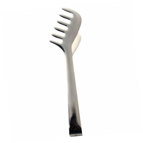 TOPBATHY Ergonomischer Griff Verriegelung Lebensmittelzange -clip Für Buffet Salat Pasta von TOPBATHY
