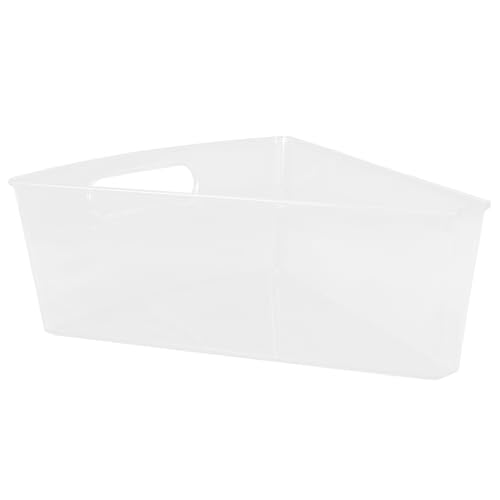 TOPBATHY Dreieckige Aufbewahrungsbox Gemüseaufbewahrungskorb - Snack- Vorratskabinett- Gewürzorganisation Box Fruchtspeicher- Organizer- Box- Beh?lter für Organisation von Küchennahrung von TOPBATHY