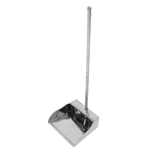 TOPBATHY Edelstahl Kehrschaufel mit Langem Griff Robuste Reinigungsschaufel für Haushalt und Küche Rostfrei Extra Praktische Dreckschaufel für Einfache Müllaufnahme TOPBATHY Edelstahl Kehrschaufel mit Langem Griff Robuste Reinigungsschaufel für Haushalt und Küche Rostfrei Extra Praktische Dreckschaufel für Einfache Müllaufnahme von TOPBATHY