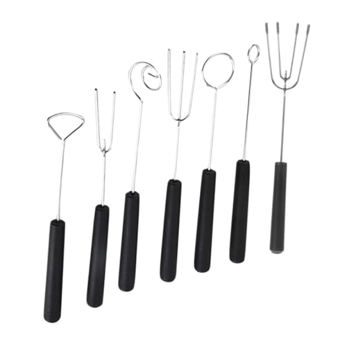 TOPBATHY Edelstahl Schokoladen-dipping-set mit Gabeln und Löffeln Langlebige Candy Making Forks für Gleichmäßiges Schokoladenüberziehen für Pralinen Kuchen und Party-desserts TOPBATHY Edelstahl Schokoladen-dipping-set mit Gabeln und Löffeln Langlebige Candy Making Forks für Gleichmäßiges Schokoladenüberziehen für Pralinen Kuchen und Party-desserts von TOPBATHY